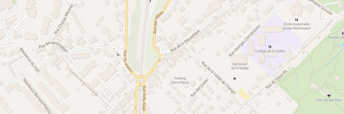 Plan du 20A Rue de la République à Avon