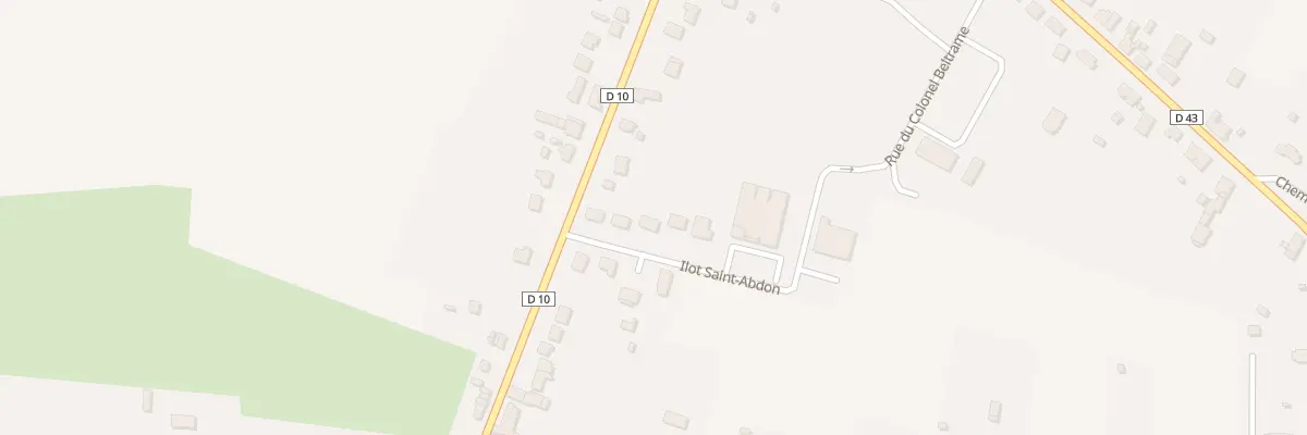 Plan du 6 Ilot Saint Abdon à Baugy