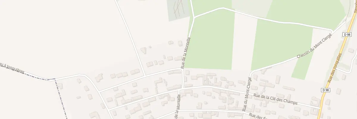 Plan du 2 Rue de la Montelle à Jonquières