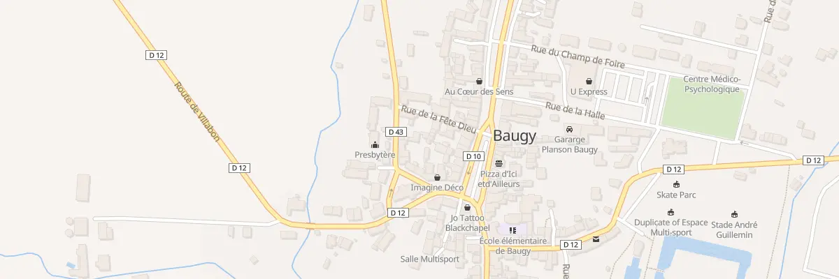 Plan du 17 Rue du Gué Joye à Baugy