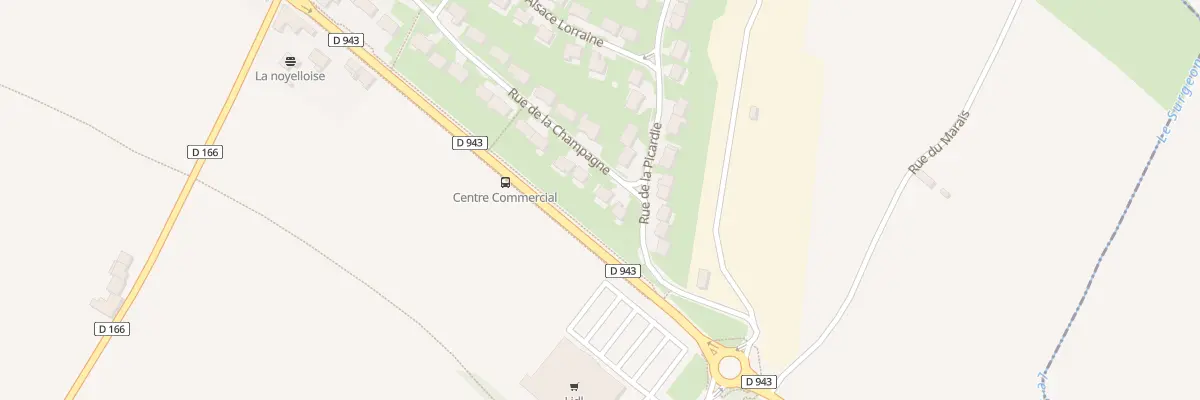 Plan du 3 Rue de la Champagne à Noyelles-lès-Vermelles