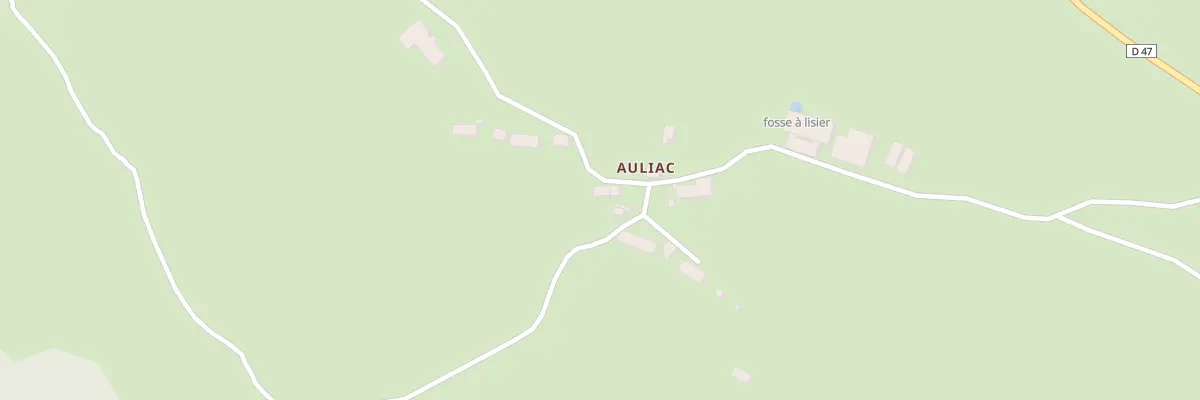 Plan du 5 Auliac à Marchastel