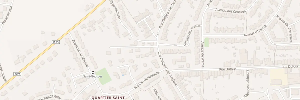 Plan du 174 Rue Philippe Van Tieghem à Bailleul