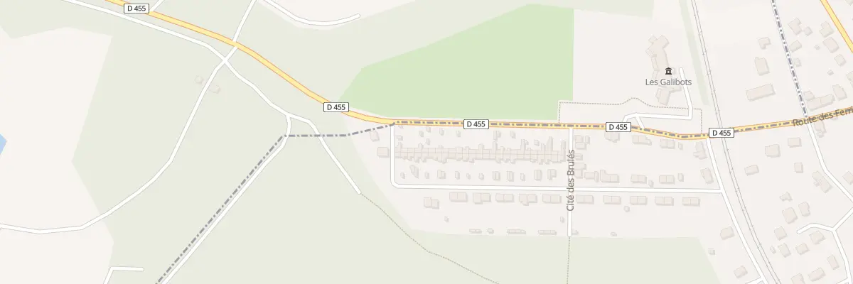 Plan du 65 Cite des Brules à Commentry
