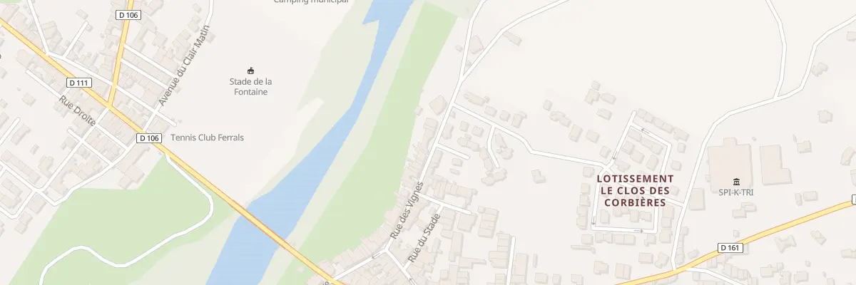 Plan du 29 Rue des Vignes à Ferrals-les-Corbières
