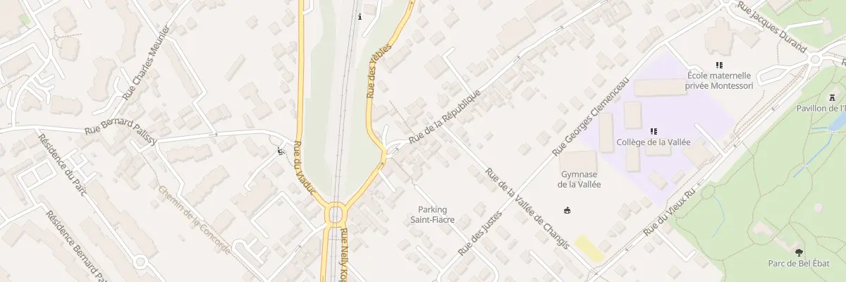 Plan du 26 Rue de la République à Avon