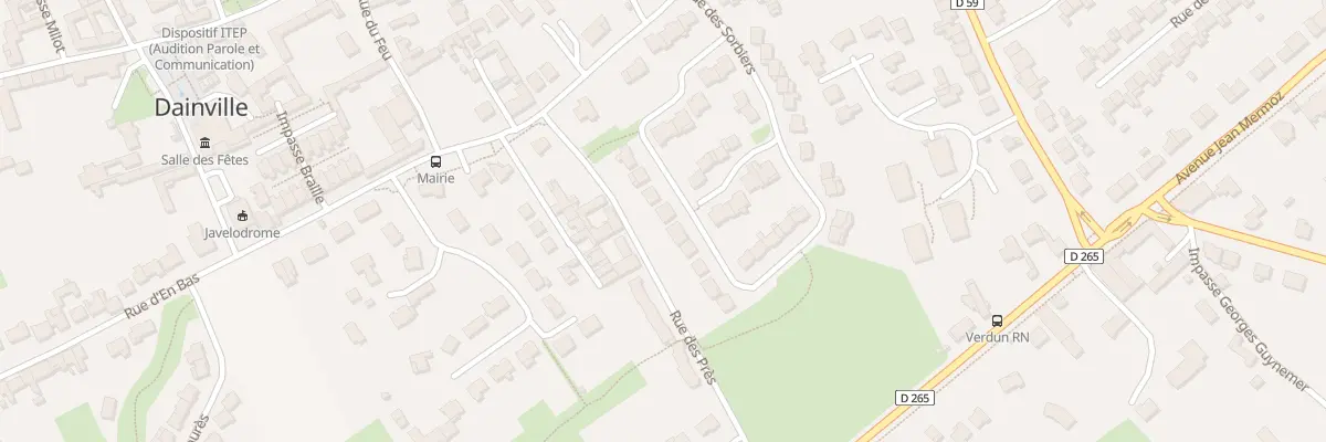 Plan du 10 Rue des Érables à Dainville