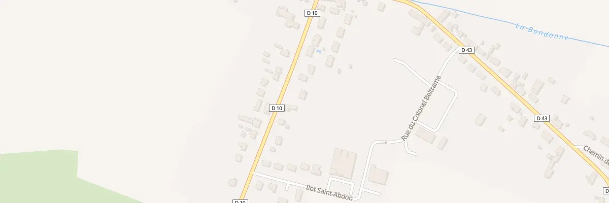 Plan du 10 Rue de la Croix St Abdon à Baugy