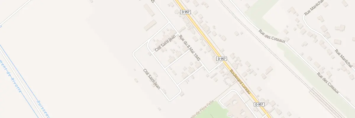 Plan du 9020 Cite Saint Jean à Briare