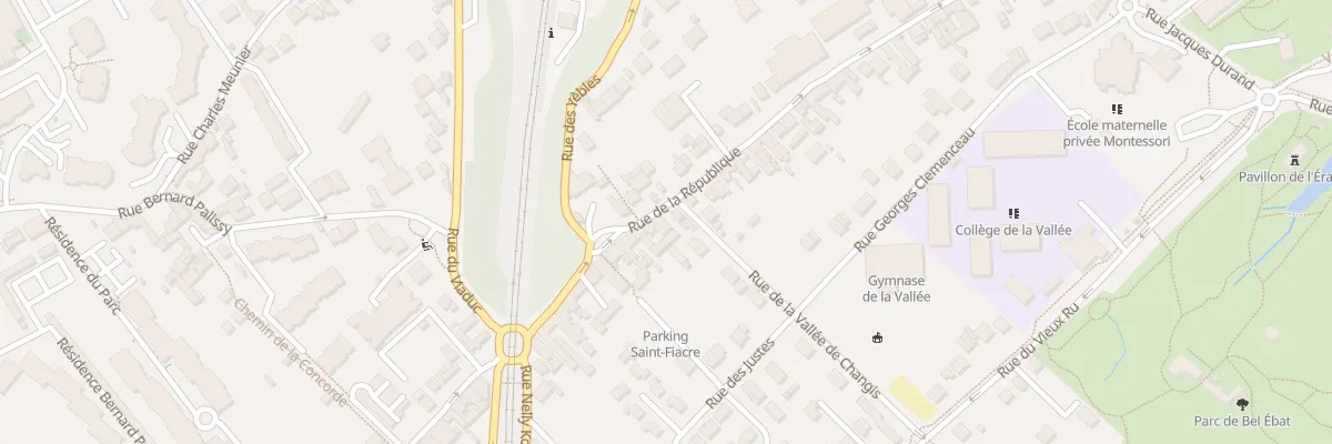 Plan du 28 Rue de la République à Avon