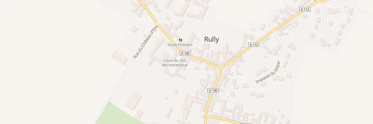 Plan du 4 Gr Grande Rue à Rully