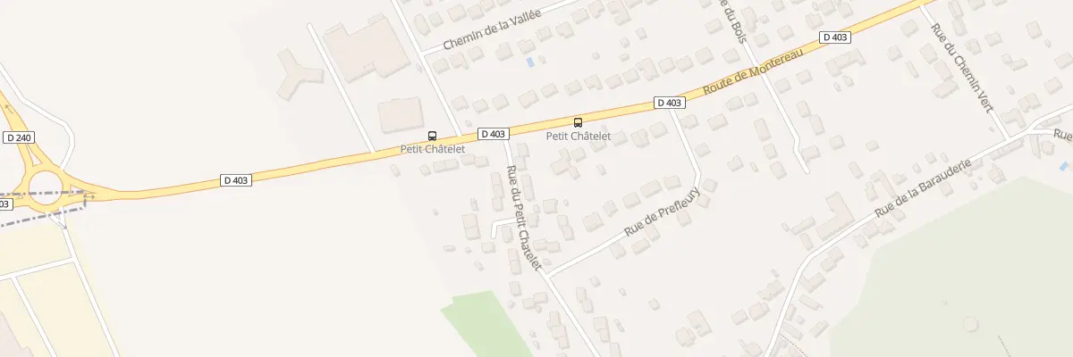 Plan du 5 Rue du Petit Chatelet à Darvault