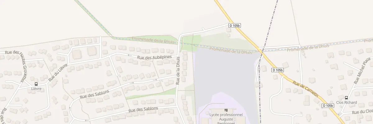 Plan du 22 Rue de la Dhuis à Thorigny-sur-Marne
