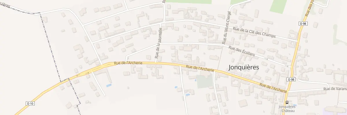 Plan du 30 Rue de l’Archerie à Jonquières