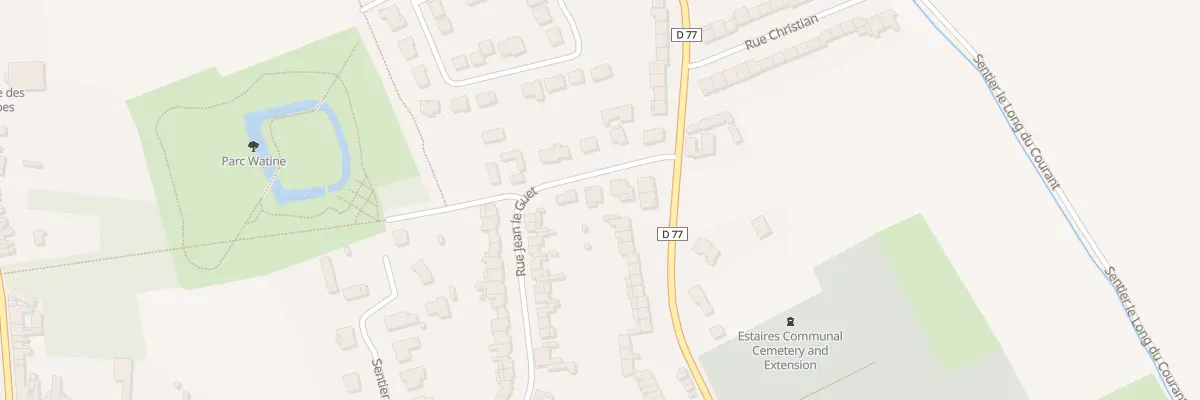 Plan du 50 Rue Jean le Guet à Estaires