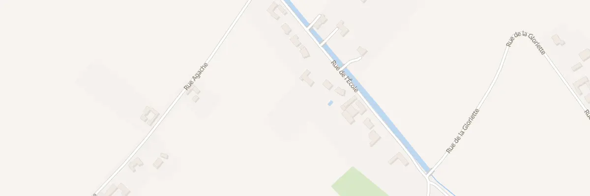 Plan du 916 Rue des Ecoles au Doulieu