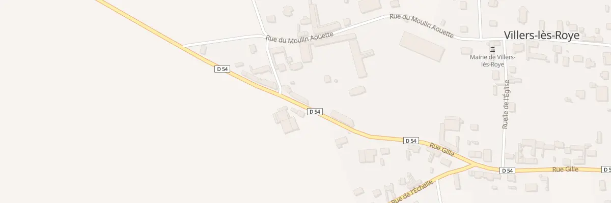 Plan du 38 Rue Gille à Villers-lès-Roye