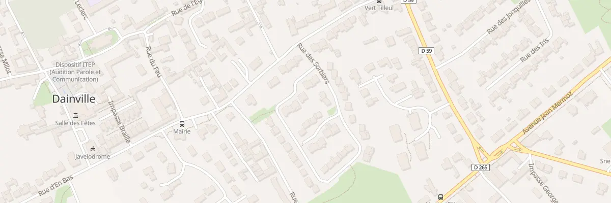 Plan du 5 Rue des Érables à Dainville