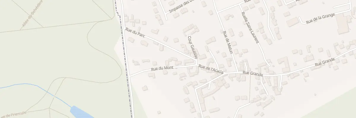 Plan du 3B Rue du Mont à Moisenay