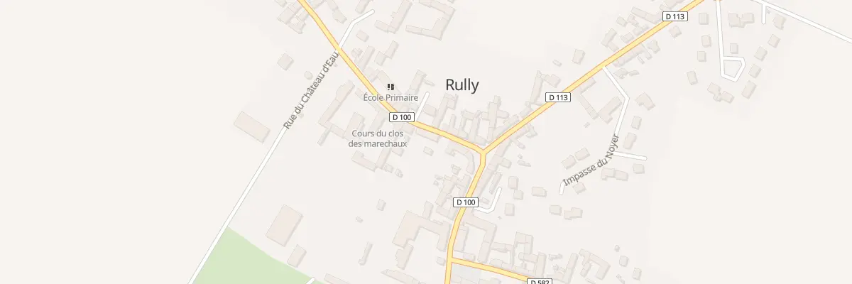 Plan du 12 Gr Grande Rue à Rully