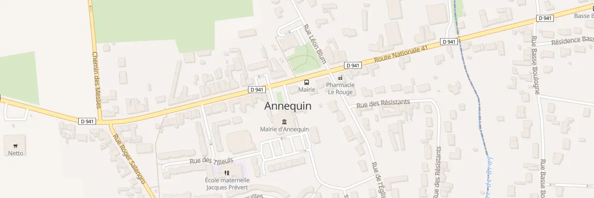 Plan du 35 Rte Nationale 41 à Annequin