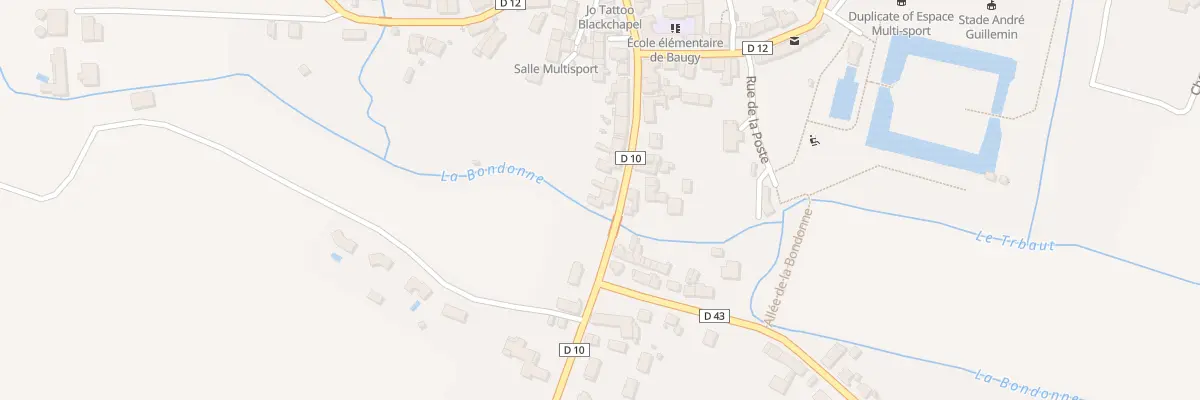 Plan du 23 Rue du Huit Mai à Baugy