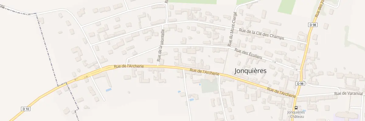 Plan du 28 Rue de l’Archerie à Jonquières
