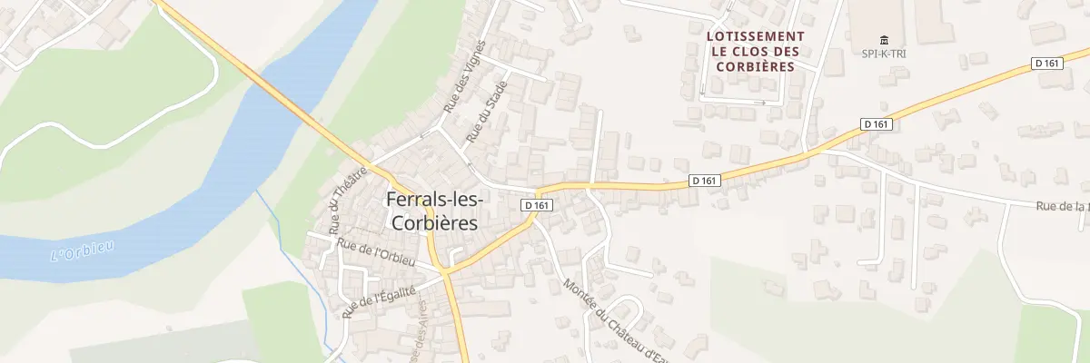 Plan du 3 Av des Vignerons à Ferrals-les-Corbières