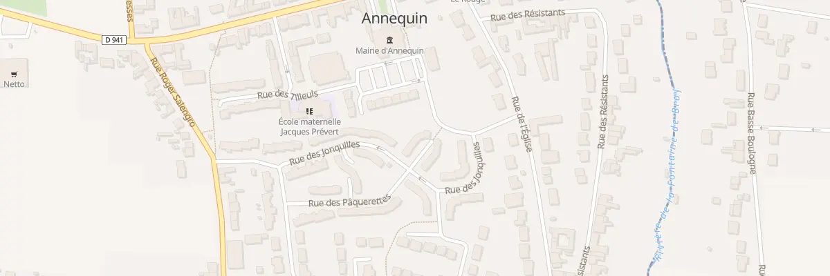 Plan du 44 Rue des Jonquilles à Annequin