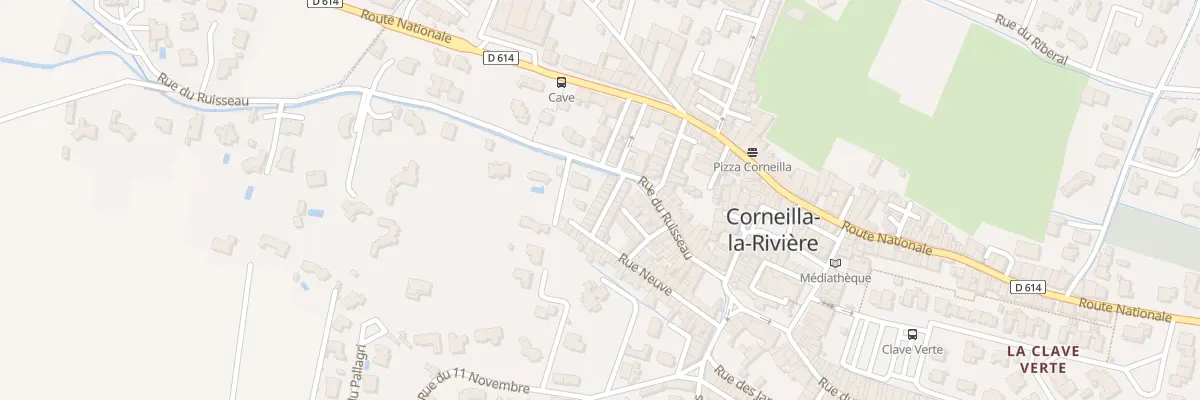 Plan du 67 Rue Neuve à Corneilla-la-Rivière
