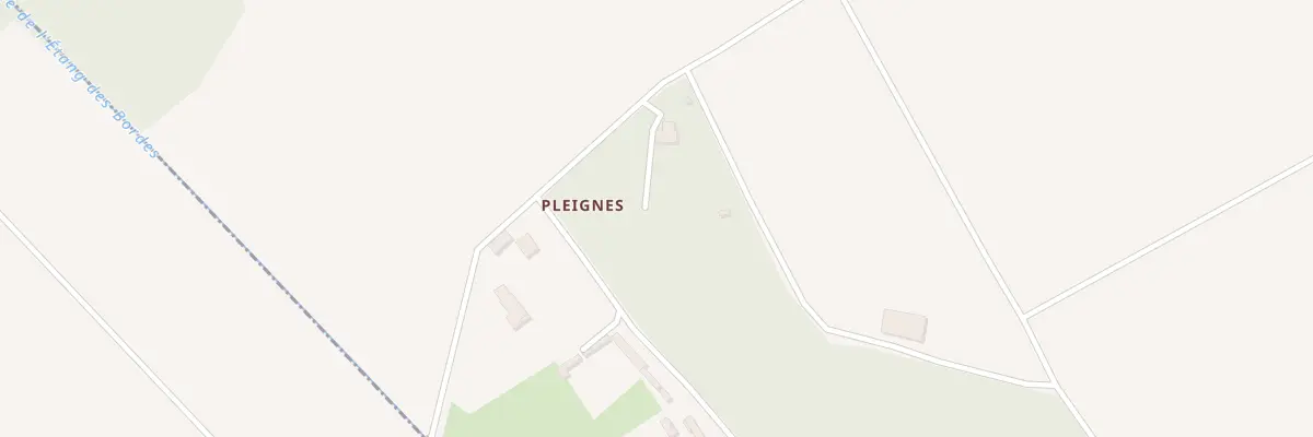 Plan du 12 Che des Pleignes à La Genevraye
