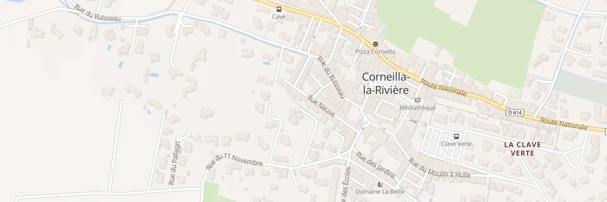 Plan du 39 Rue Neuve à Corneilla-la-Rivière