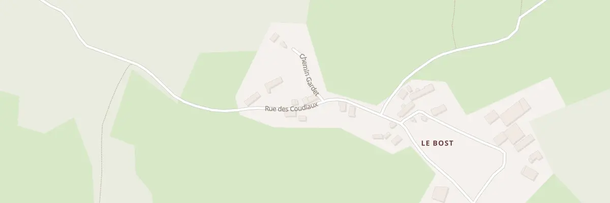 Plan du 5107 Le Bost à La Goutelle