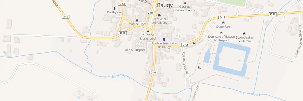 Plan du 3 Rue du Huit Mai à Baugy
