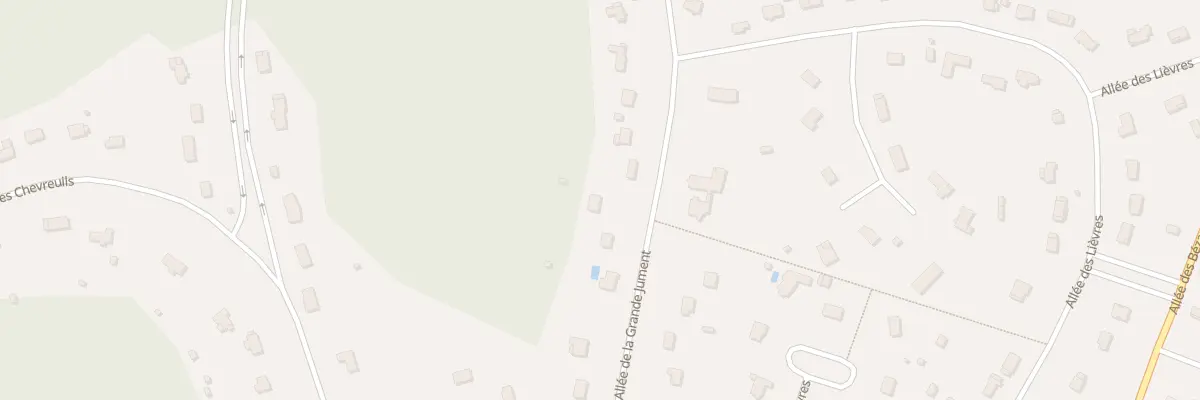 Plan du 53 All de la Grande Jument à Boismorand