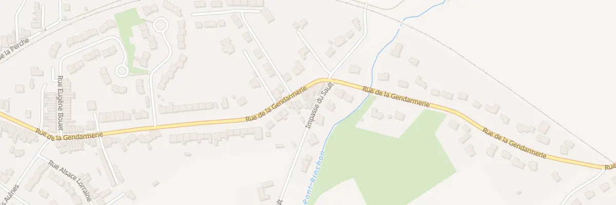 Plan du 162 Rue de la Gendarmerie à La Gorgue