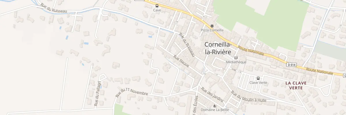 Plan du 37 Rue Neuve à Corneilla-la-Rivière
