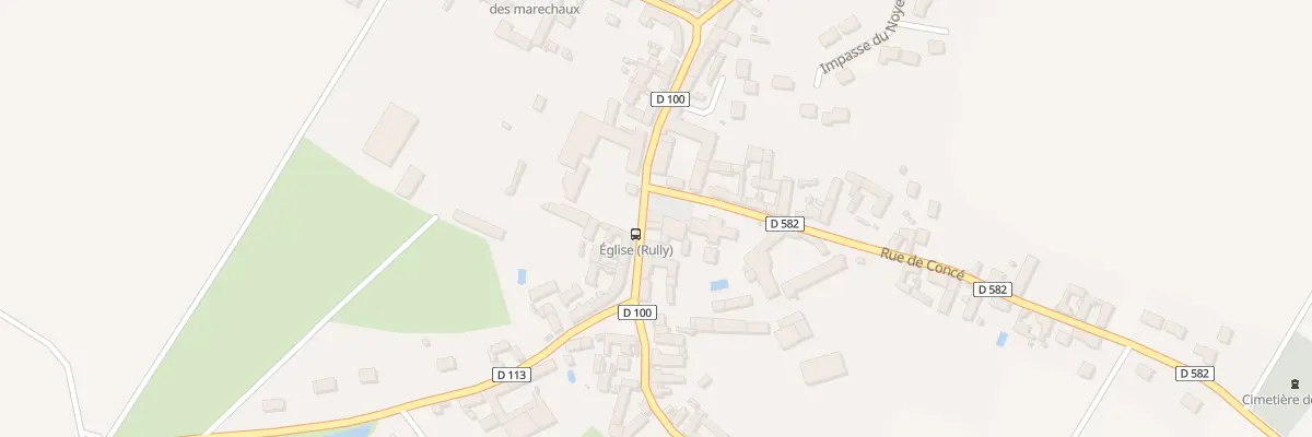 Plan du 2 Pl de l’Eglise à Rully