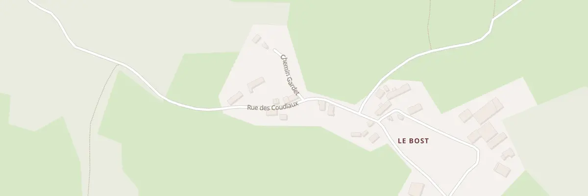 Plan du 5106 Le Bost à La Goutelle
