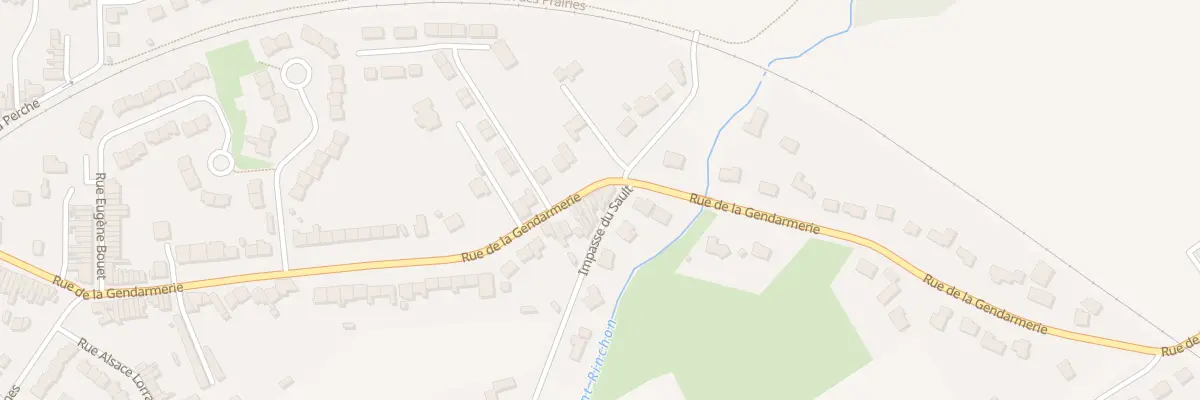 Plan du 172 Rue de la Gendarmerie à La Gorgue