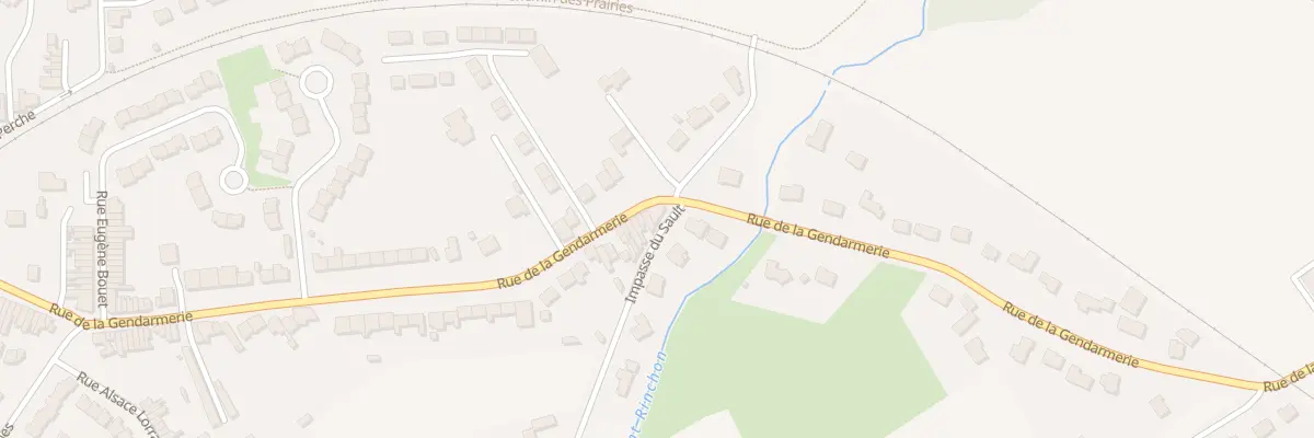 Plan du 174 Rue de la Gendarmerie à La Gorgue