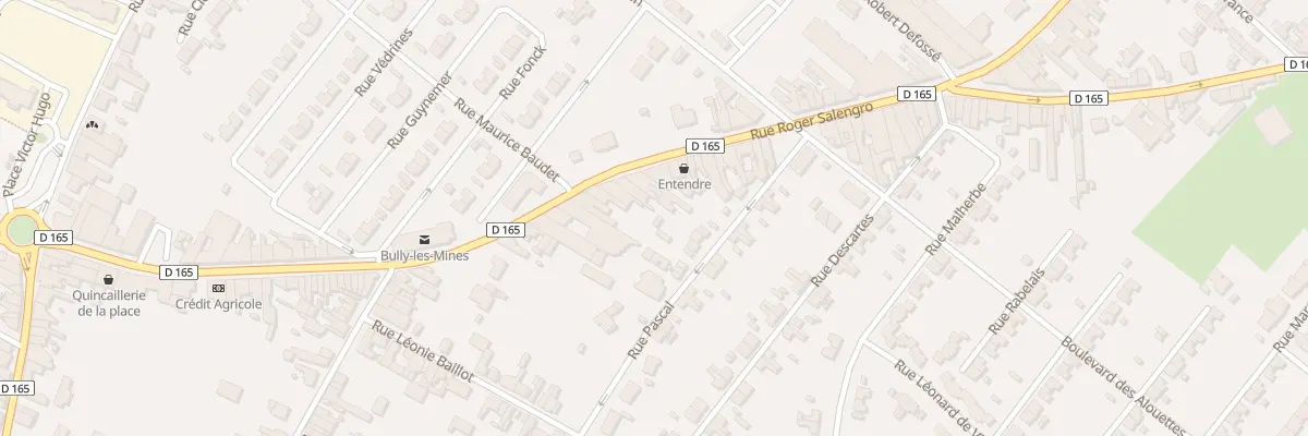 Plan du 66 Rue Roger Salengro à Bully-les-Mines