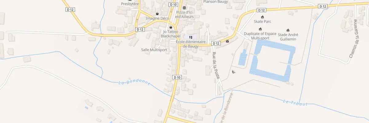Plan du 6 Rue du Huit Mai à Baugy