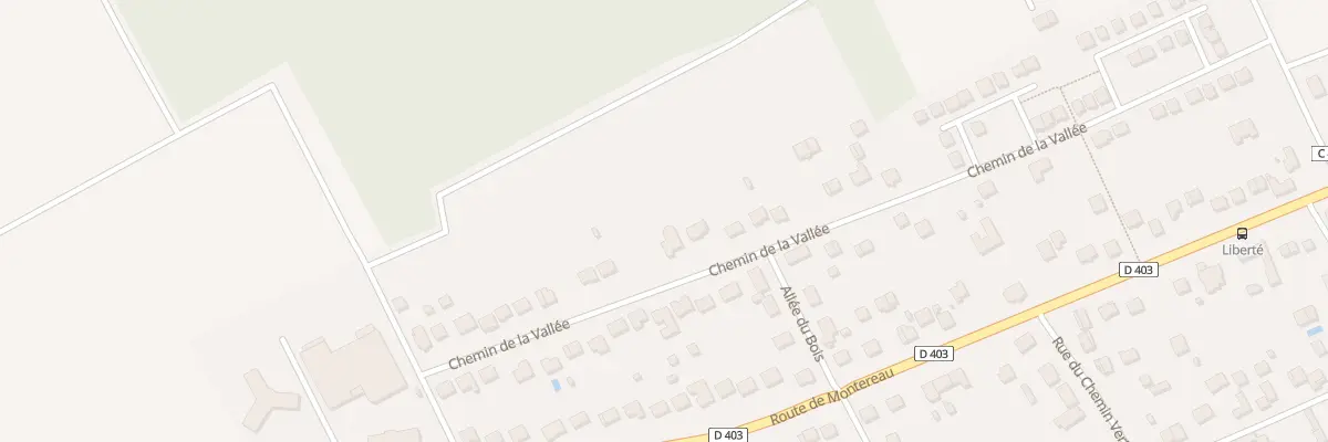Plan du 25 Che de la Vallée à Darvault