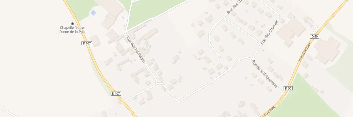 Plan du 18 Rue des Héritages à Miraumont