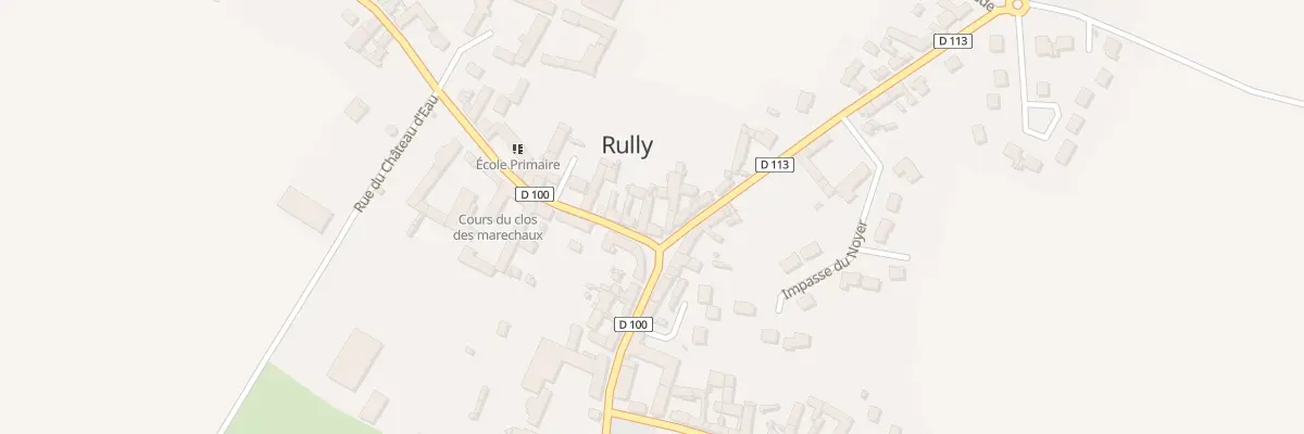 Plan du 25B Gr Grande Rue à Rully