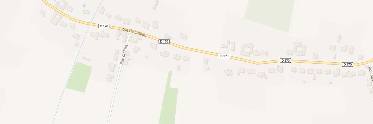 Plan du 1264 Rue de Lobiau à La Couture