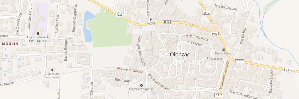 Plan du 16 Rue de la Poulo Grasso à Olonzac
