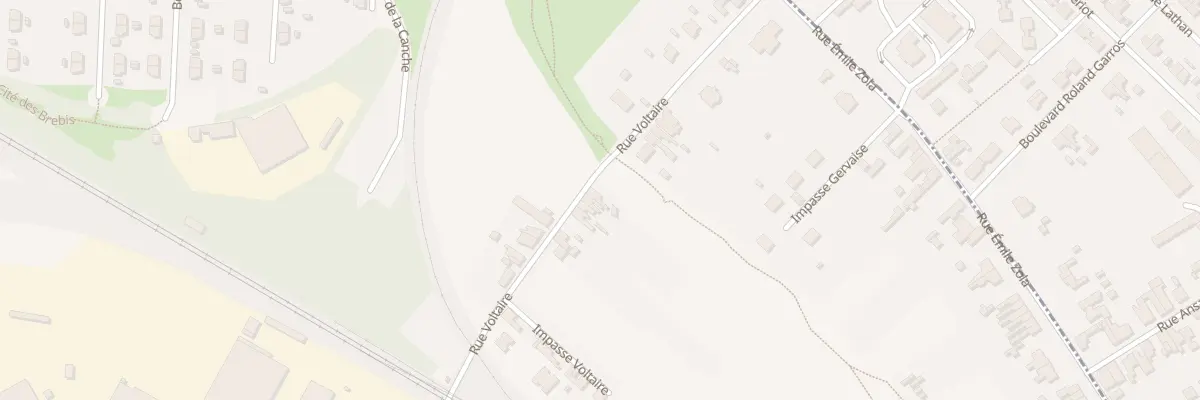 Plan du 38 Rue Voltaire à Bully-les-Mines