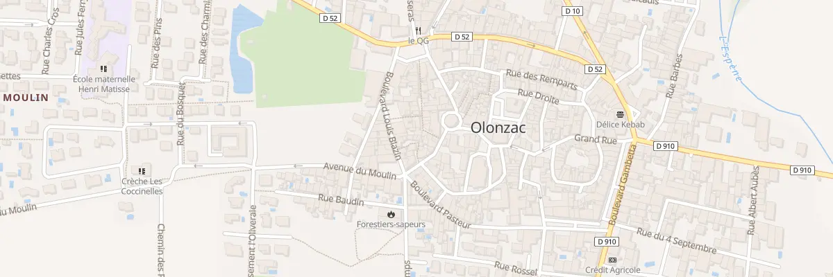 Plan du 6 Rue des Treilles à Olonzac
